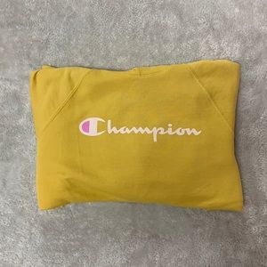 Yellow Champion Hoodie